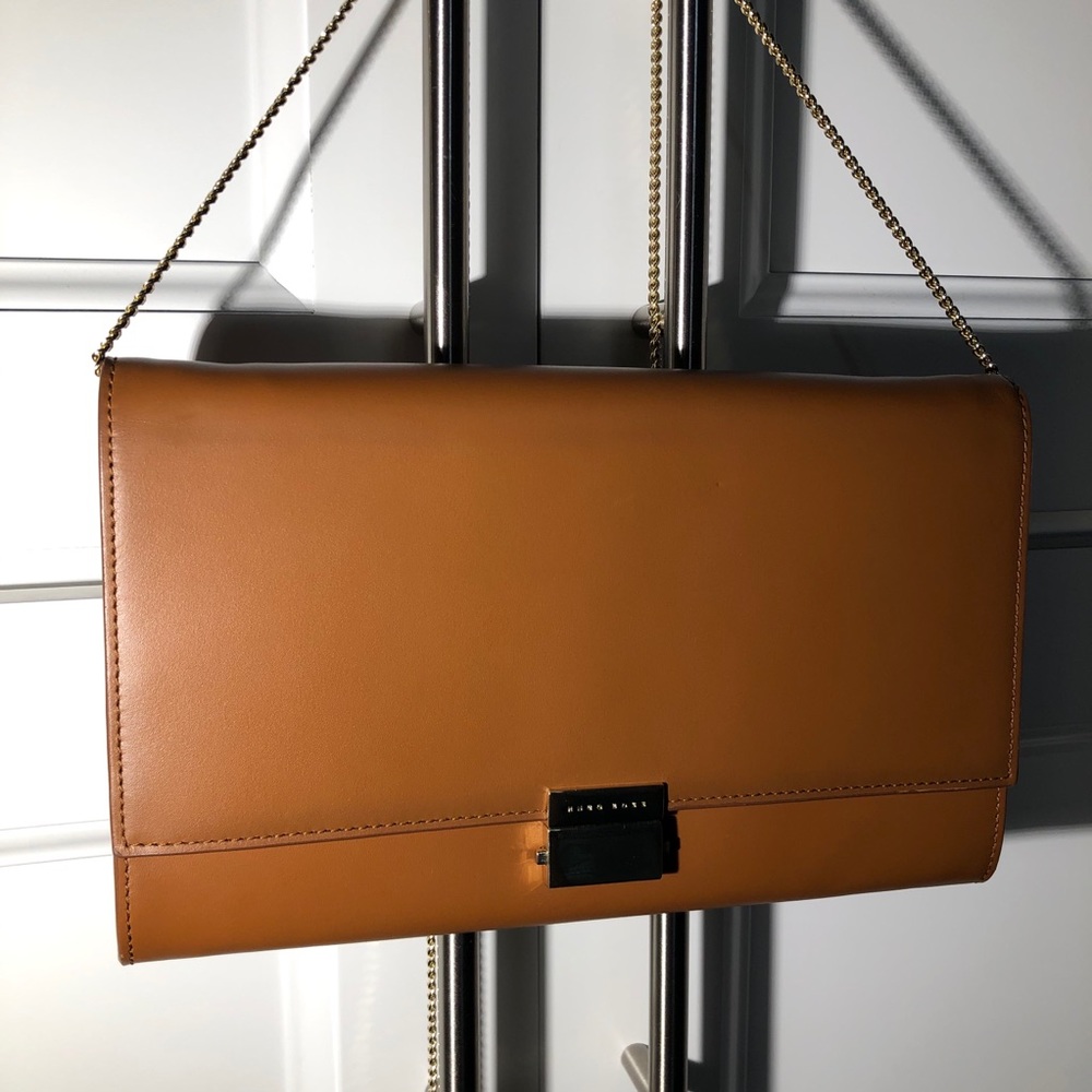 BOSS Hugo Boss Munich Mini Leather Clutch - Picture 3 of 13